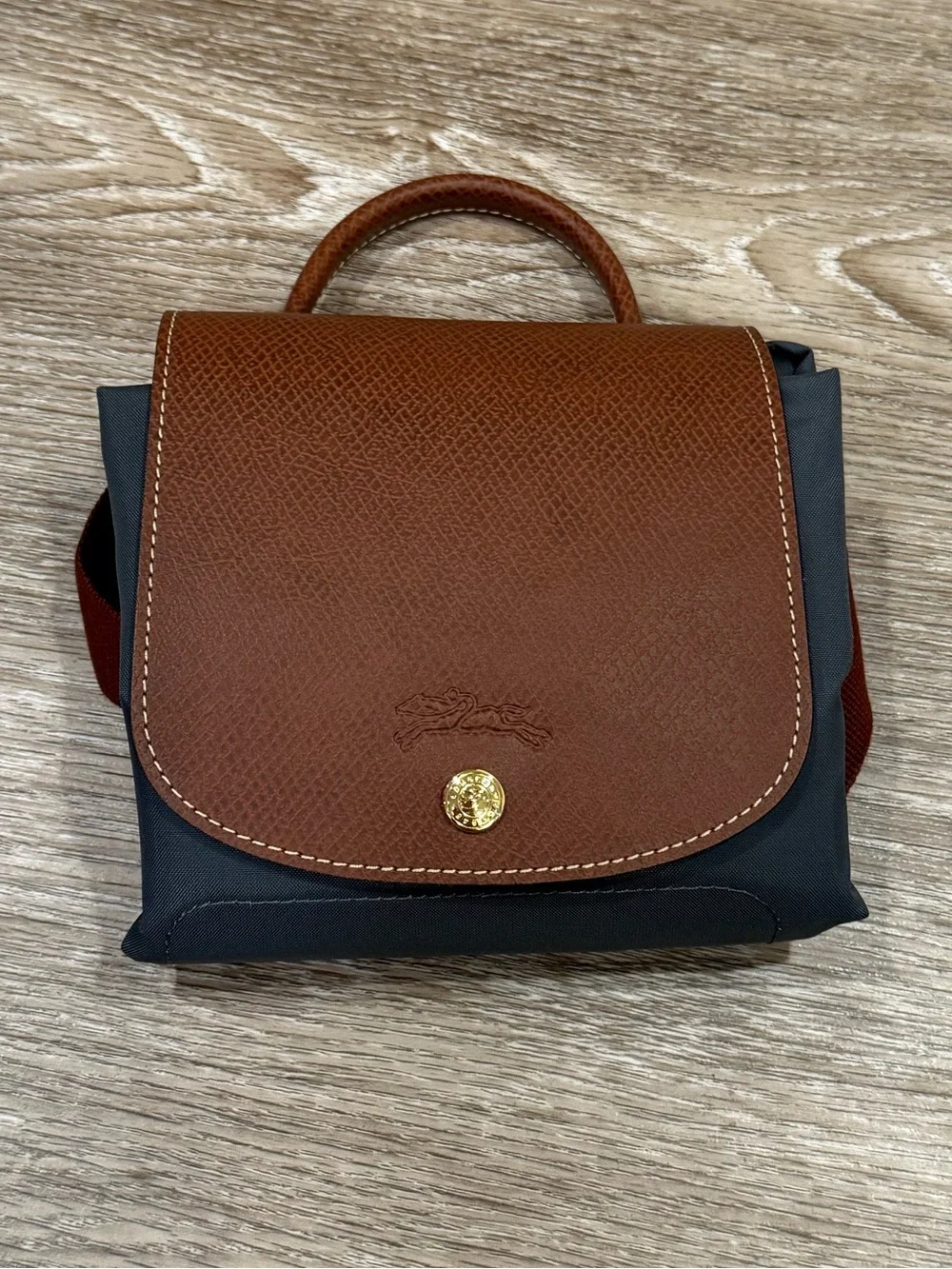 Longchamp Large Le Pliage Backpack - Storm